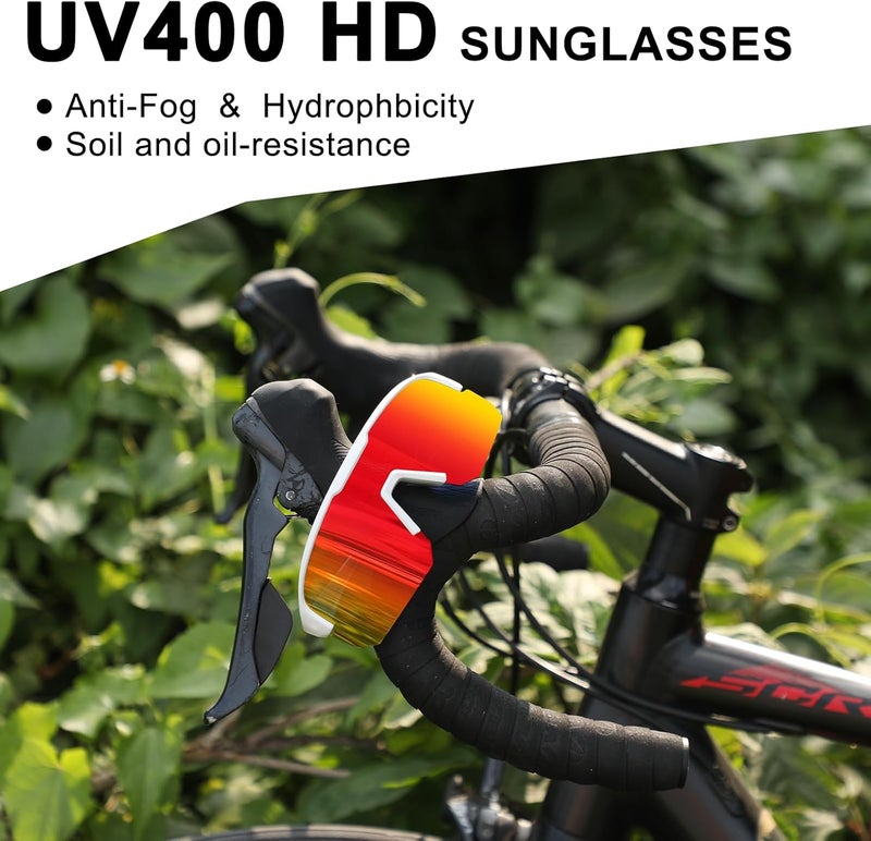 BangLong Polarized Sports Sunglasses for Men Women - UV Protection Sun Glasses for Running Baseball Cycling Bike Fishing - Image 3